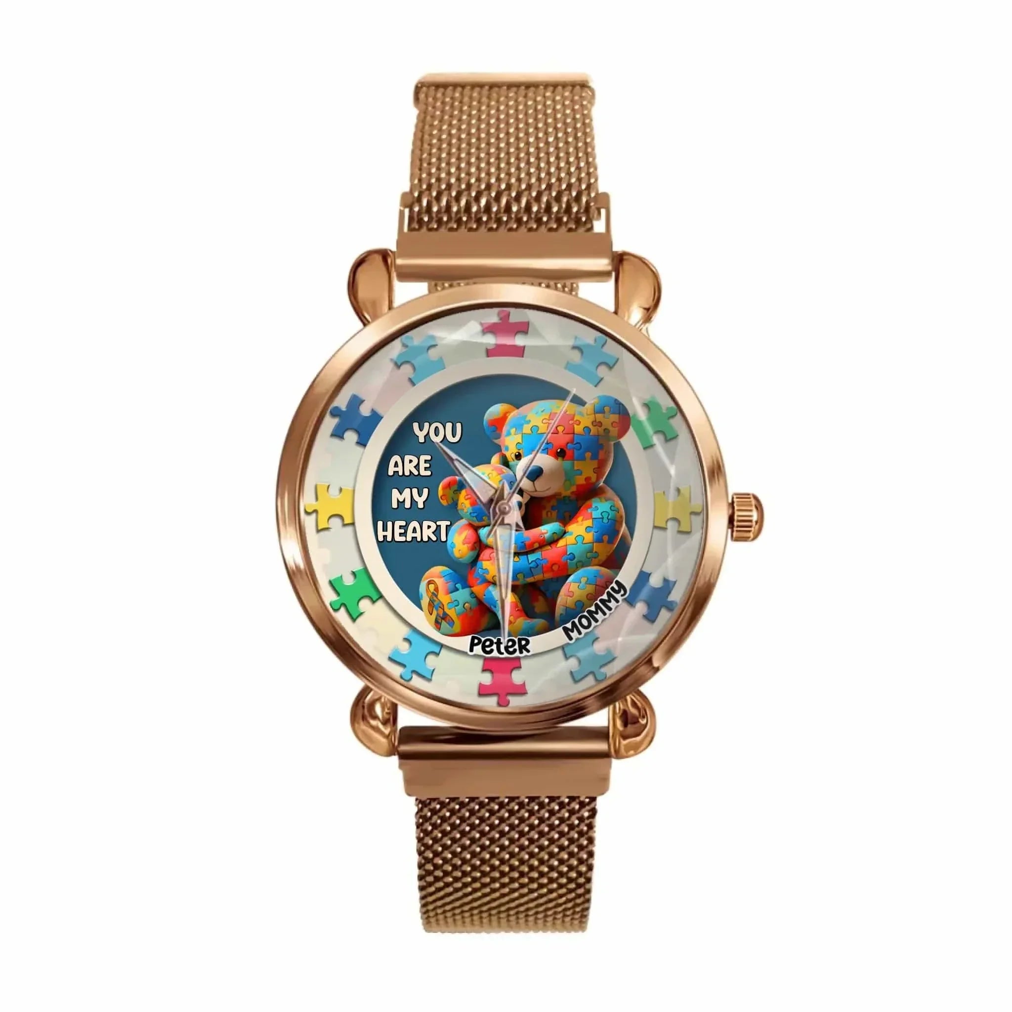 You Are My Heart - Personalized Autism Awareness Watch - Joliny