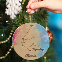 Zodiac Ornament - Personalized Horoscope Ornament - Joliny
