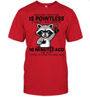 ARGUING WITH ME IS POINTLESS-Unisex T-Shirt