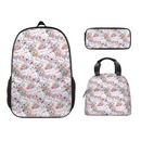 Girls Name Wildflower Nursery Custom Backpack, Back to School Gift for Kids - Joliny