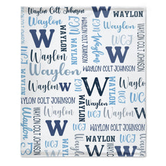 Free Shipping✈️Personalized Name Blankets - Blankets for for Birthday Christmas