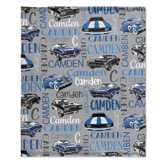 Free Shipping✈️Muscle Sports Car Personalized Baby Blanket