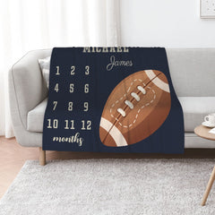 Couverture personnalisée avec nom de jalon de football personnalisé, livraison gratuite✈️ 