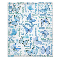 Free Shipping✈️Personalized Butterfly - Soft Cozy Blanket