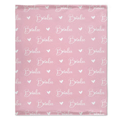 Couverture de nom personnalisée pour bébé, famille, enfants, amis 