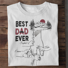 Best Dad Ever - Personalized Shirt