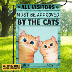 The Cats In Your Area - Cat Personalized Custom Flag - Gift For Pet Lovers, Pet Owners