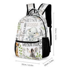 Safari Name Custom Backpack