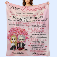 To My Kids Custom Blanket - Personalized Blanket