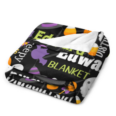 Free Shipping✈️Custom Personalized Halloween Design Blanket - Gift for Kids