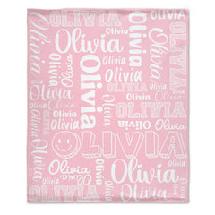 Free Shipping✈️Personalized Custom Name Blanket - Gifts for Family and Friends