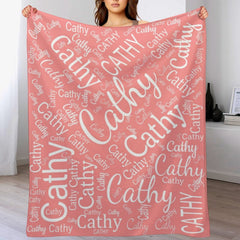 Free Shipping✈️Personalized Name Customized Soft Blanket