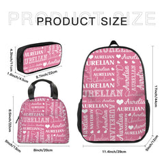 Personalized Name Custom Backpack-Multi Colors Available-Gift for Kids