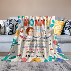 Happy First Mother's Day - Personalized Blanket