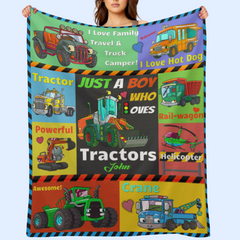 Free Shipping✈️Just A Boy Who Loves Tractors - Gifts For Kids