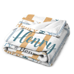 Free Shipping✈️Collage Name Personalized Blanket