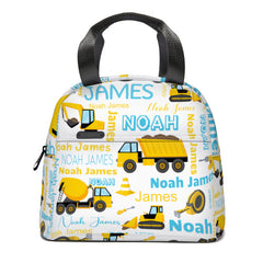 Sac à dos personnalisé pour tout-petits, camion de Construction léger, sac à dos personnalisé pour enfants