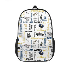 Personalized Police Car Name Custom Backpack