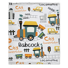 Free Shipping✈️Choo Choo Train Personalized Kid Baby Blanket