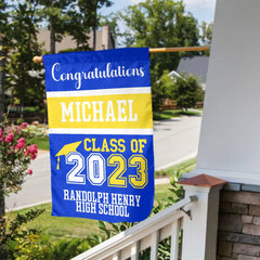 Custom Graduation Garden Flags Senior Gift