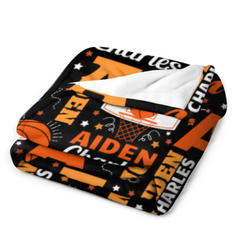 Free Shipping✈️Custom Basketball Personalized Blanket - Gifts for Gifts Kids