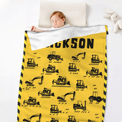 Free Shipping✈️Personalized Truck Blanket - Gifts for Kids