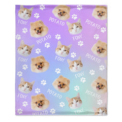 Custom Pet Photo Blanket - A Treasure Gift for Pet Lovers