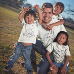 Nous sommes toujours à vos côtés - T-shirt unisexe personnalisé personnalisé, sweat à capuche, sweat-shirt - Cadeau pour les membres de la famille