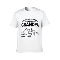 A Great Grandpa's Full Of Strength - Family Personalized Custom Unisex T-shirt - Father's Day, Birthday Gift For Grandpa - joliny