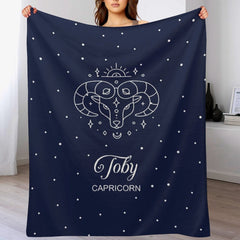 Free Shipping✈️Personalized Horoscope Zodiac Blanket