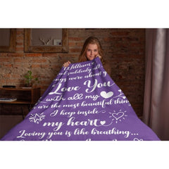 And Suddenly All The Love Songs Were About You - Couple Blanket - New Arrival, Christmas Gift For Husband Wife, Anniversary - joliny