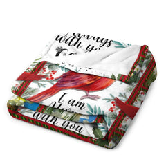 Free Shipping✈️Custom Name I'm Always With You Blanket