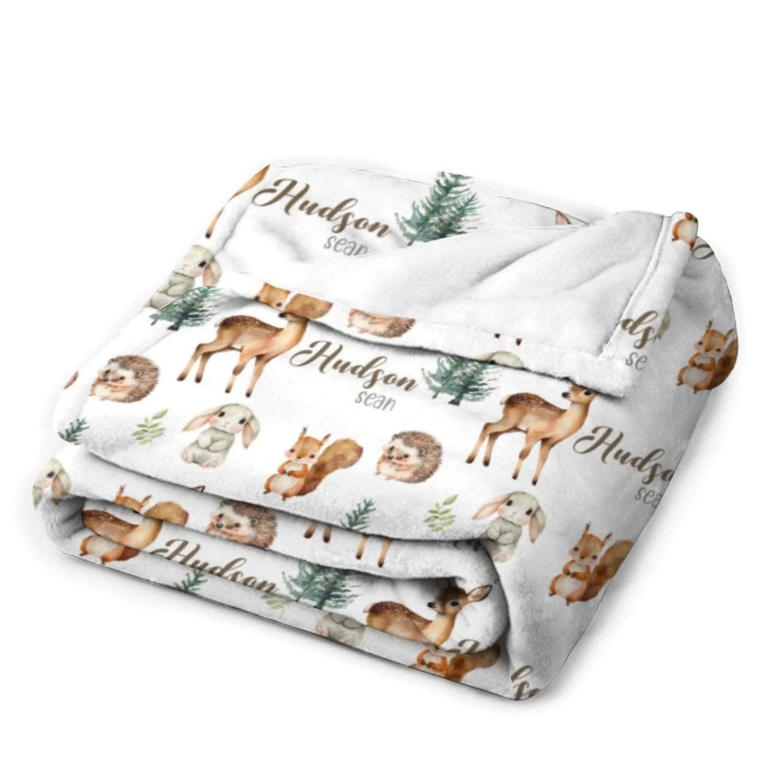 Personalized Woodland Animal Baby Name Custom - Joliny