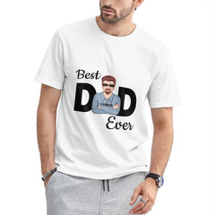 Best Dad Ever Young Man Personalized Shirt - joliny