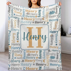 Free Shipping✈️Collage Name Personalized Blanket