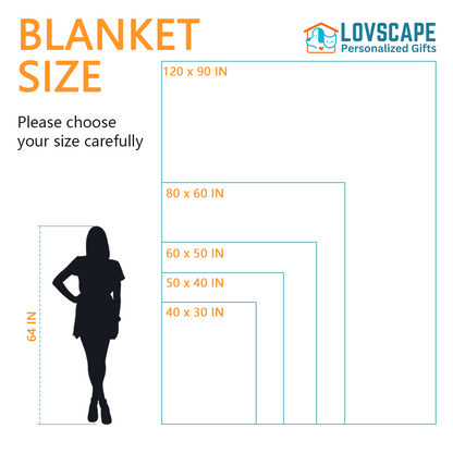 Our Adventures Are About To Start - Family Personalized Custom Baby Blanket