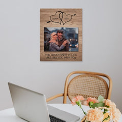 Carved in Love Photo Canvas - joliny