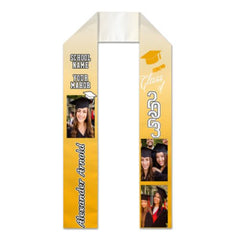 Class of 2023 Best Gift For Graduation's Day - Upload Image - Personalized Graduation Stole - joliny