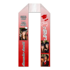 Class of 2023 Best Gift For Graduation's Day - Upload Image - Personalized Graduation Stole - joliny