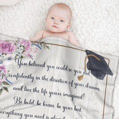 Class of 2023 Name Custom Blanket-Graduation Gift - joliny