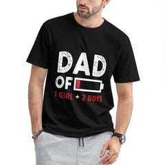 Dad Of The Boys And Girls - Gift for Dad, Personalized Unisex T-Shirt - joliny