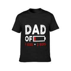 Dad Of The Boys And Girls - Gift for Dad, Personalized Unisex T-Shirt - joliny