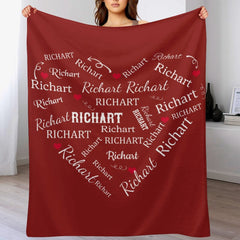 Free Shipping✈️Close To Her Heart Personalized Blanket - Gifts for Her