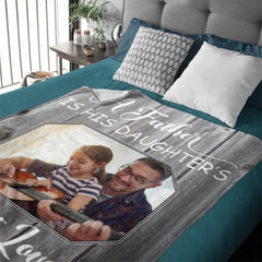 First Memories Photo Blanket - Gift for Dad - joliny