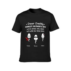 Greatest Dad Ever - Family Personalized Custom Unisex T-shirt - Father's Day, Birthday Gift For Dad - joliny