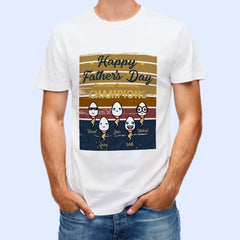 Happy Father's Day From Your Swimming Champions - Gift For Dad, Gift For Father's Day - Personalized T-shirt - joliny