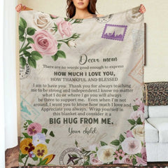 How Thankful & Blessed I Am To Have You - Family Blanket - New Arrival, Christmas Gift For Mother - joliny