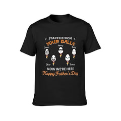 I Love You Dad - Family Personalized Custom Unisex T-shirt Father's Day, Birthday Gift For Dad - joliny