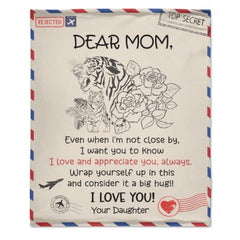 I Want You To Know I Love And Appreciate You - Gift For Mom, Blanket - joliny