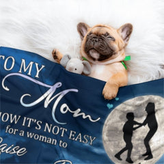 I'll Always Be Your Little Boy, Mom - Family Blanket - New Arrival, Christmas Gift For Mother From Son - joliny